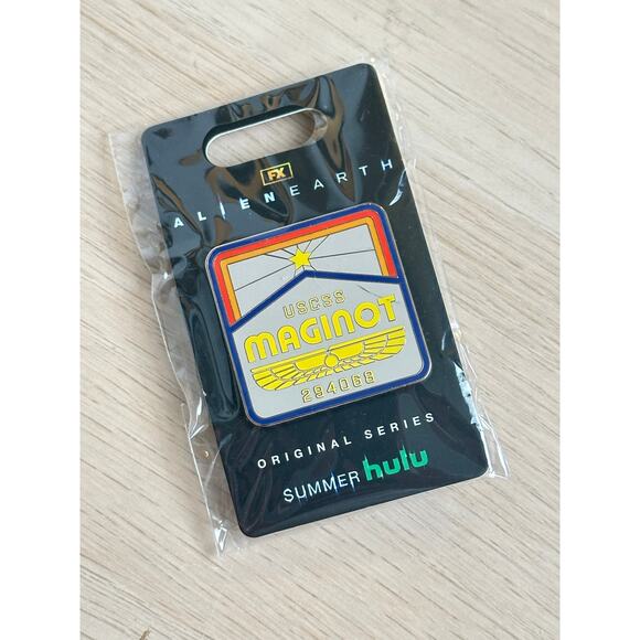 Alien Earth USCSS Maginot Pin - SDCC Exclusive - Picture 1 of 2